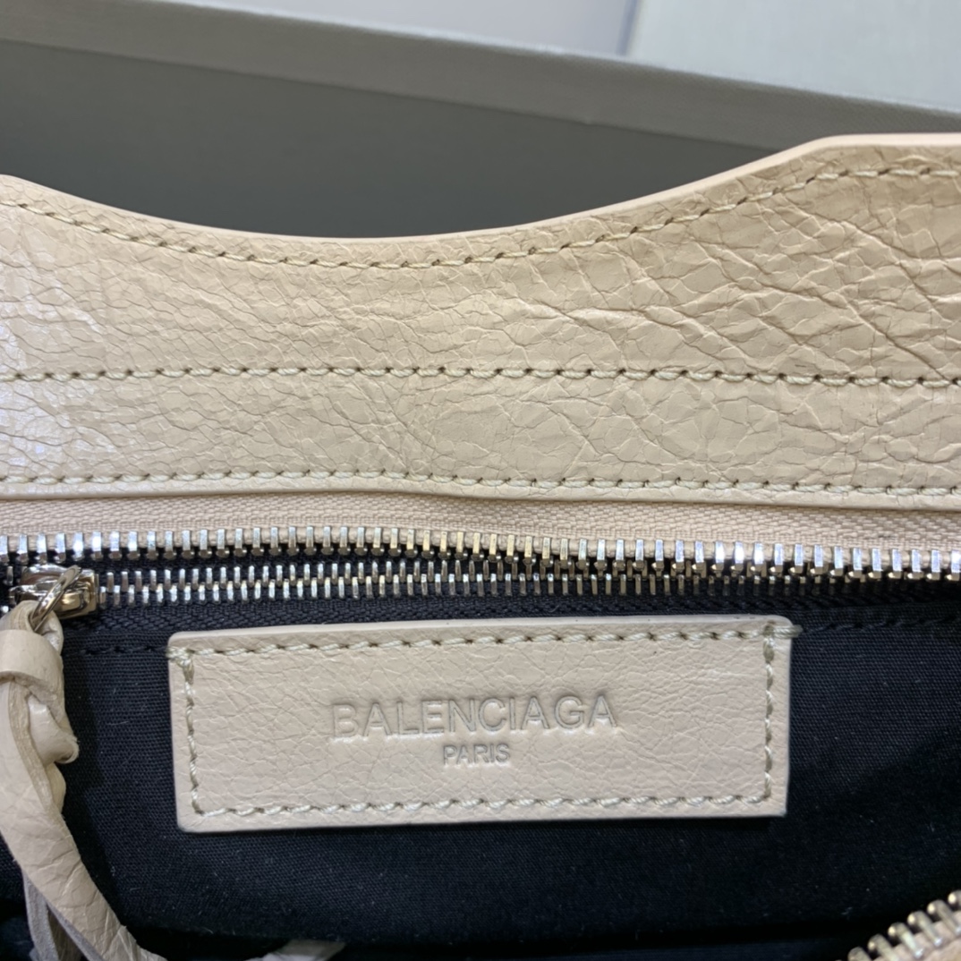 Balenciaga Classic City Mini Handbag Shoulder Bag Apricot